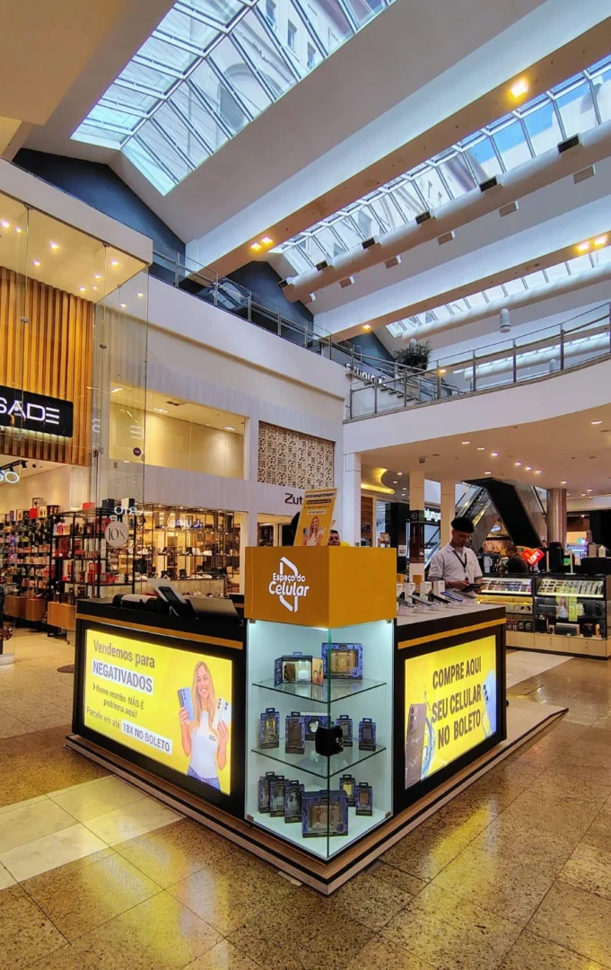 Ofertas de outlet da Espaço do Celular